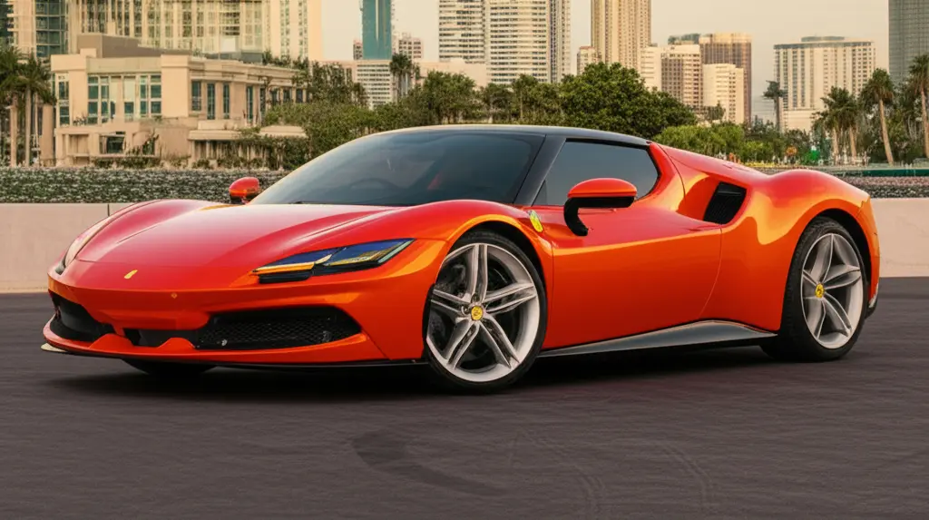 Reference photo of a Ferrari 296 GTB, not a photo of this listing's car