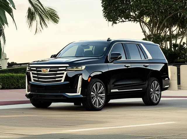 Reference photo of a Cadillac Escalade ESV, not a photo of this listing's car