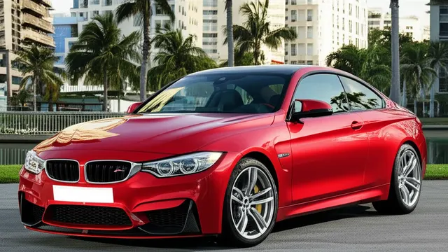 Reference photo of a BMW M4, not a photo of this listing's car
