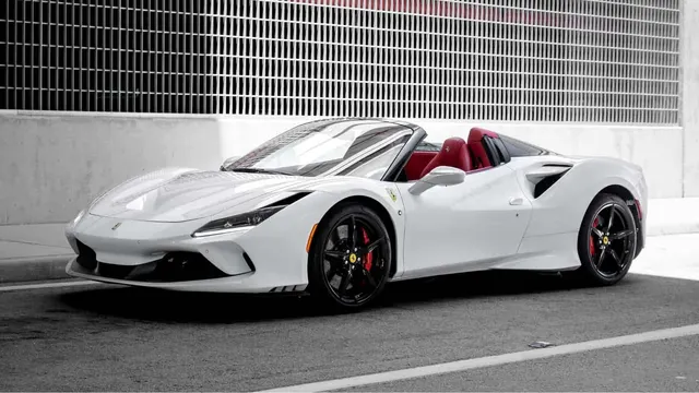 Ferrari F8 Spider - White - Front image