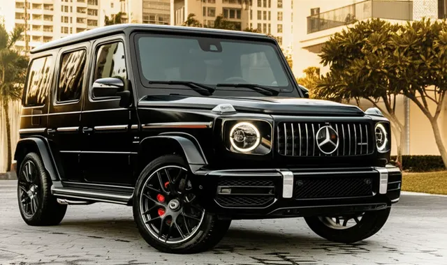 Reference photo of a Mercedes-Benz AMG G63, not a photo of this listing's car