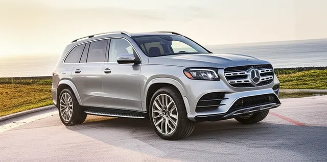 Reference photo of a Mercedes-Benz GLS, not a photo of this listing's car
