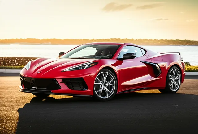 Reference photo of a Chevrolet Corvette C8 Z51, not a photo of this listing's car