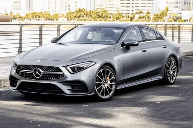 Reference photo of a Mercedes-Benz CLS AMG, not a photo of this listing's car