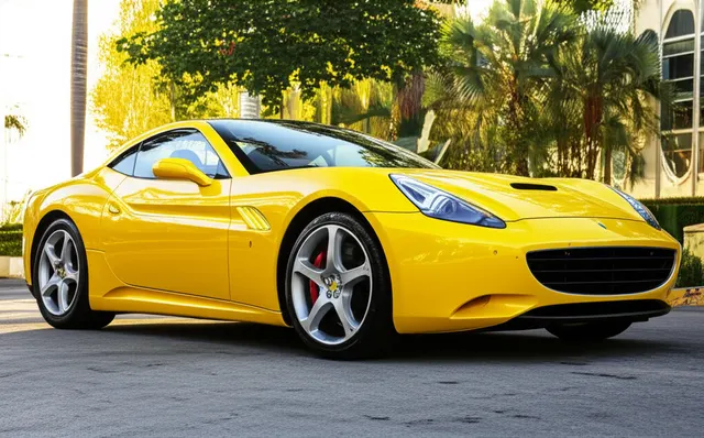 Reference photo of a Ferrari California, not a photo of this listing's car