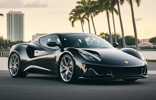 Reference photo of a Lotus Emira, not a photo of this listing's car