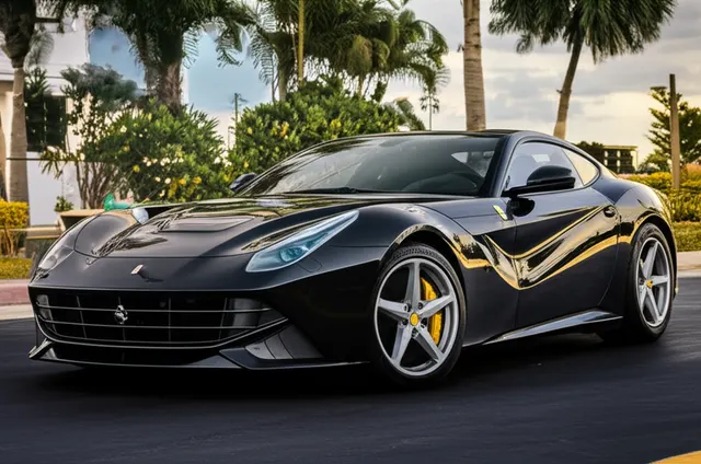 Reference photo of a Ferrari F12 Berlinetta, not a photo of this listing's car