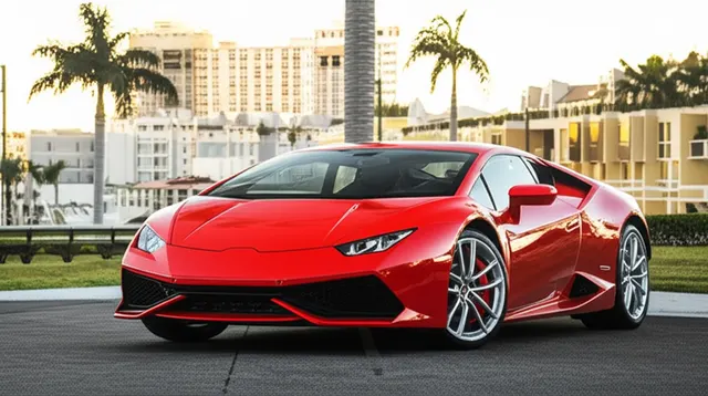 Reference photo of a Lamborghini Huracan Coupe, not a photo of this listing's car
