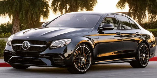Reference photo of a Mercedes-Benz E63S, not a photo of this listing's car