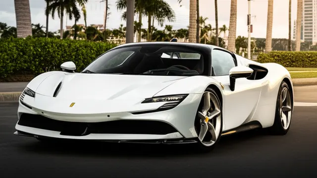Reference photo of a Ferrari SF90 Stradale, not a photo of this listing's car