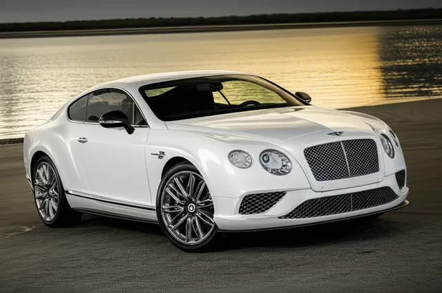 Reference photo of a Bentley Continental GT, not a photo of this listing's car