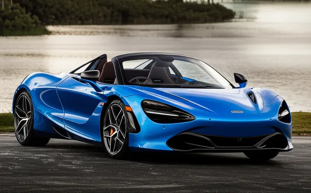 Reference photo of a McLaren 720S Spider, not a photo of this listing's car