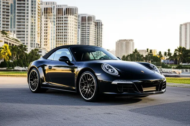 Reference photo of a Porsche 911 Cabriolet, not a photo of this listing's car