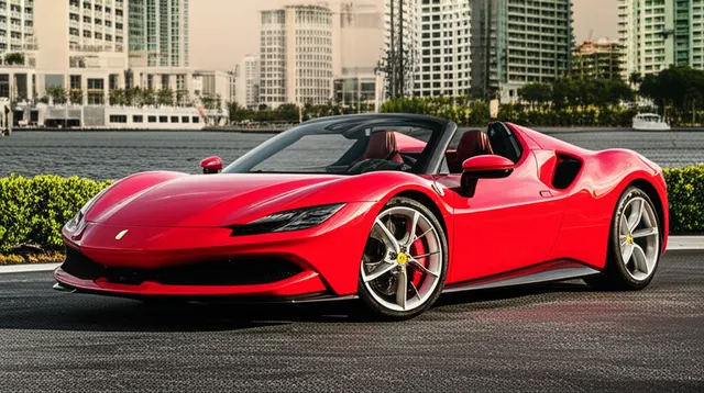 Reference photo of a Ferrari 296 GTS, not a photo of this listing's car