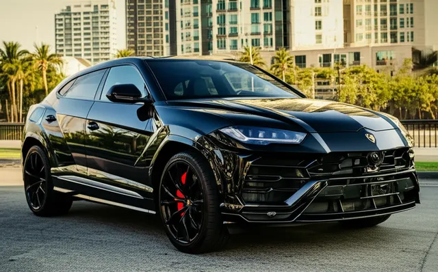 Reference photo of a Lamborghini Urus, not a photo of this listing's car