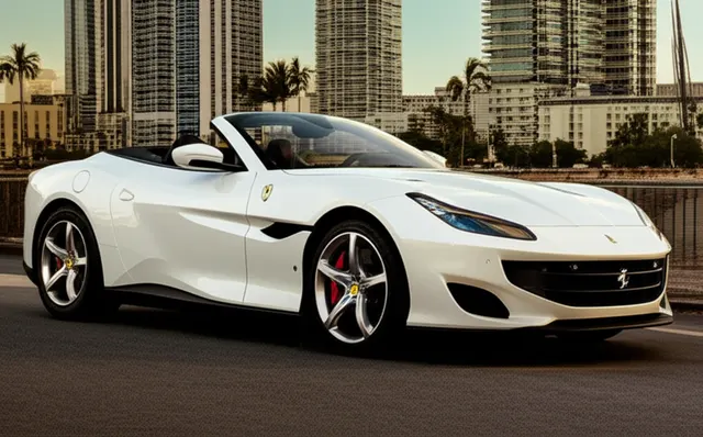 Reference photo of a Ferrari Portofino, not a photo of this listing's car
