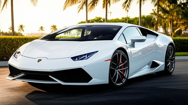 Reference photo of a Lamborghini Huracan, not a photo of this listing's car