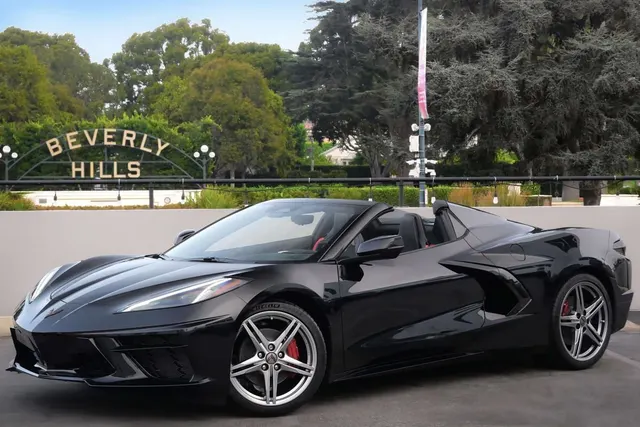 Rent a C8 Corvette convertible 2026 in Los Angeles