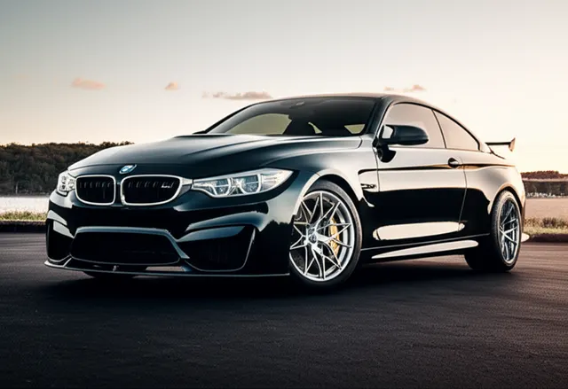 Reference photo of a BMW M4 Competition, not a photo of this listing's car