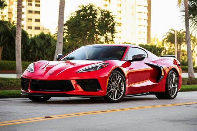 Reference photo of a Chevrolet Corvette, not a photo of this listing's car
