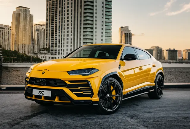 Reference photo of a Lamborghini Urus Performante, not a photo of this listing's car