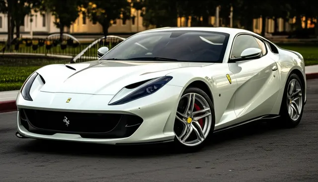 Reference photo of a Ferrari 812 Superfast, not a photo of this listing's car